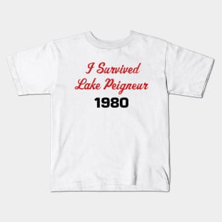 I Survived Lake Peigneur Kids T-Shirt